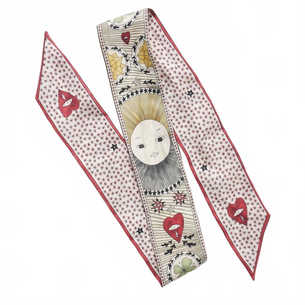 クリスチャンディオール Christian Dior シルク スカーフ ミッツァ