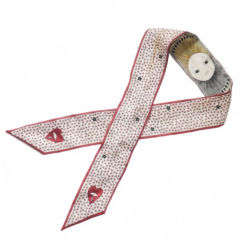 クリスチャンディオール Christian Dior シルク スカーフ ミッツァ