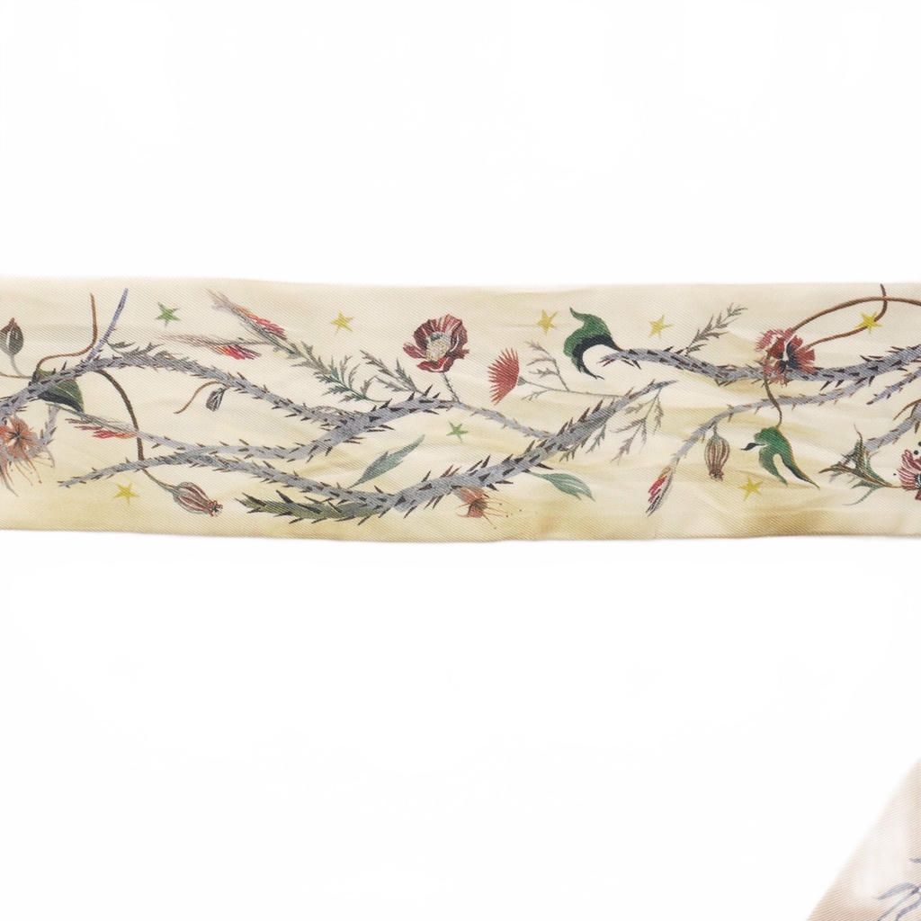 クリスチャンディオール Christian Dior シルクスカーフ ミッツァ 花柄