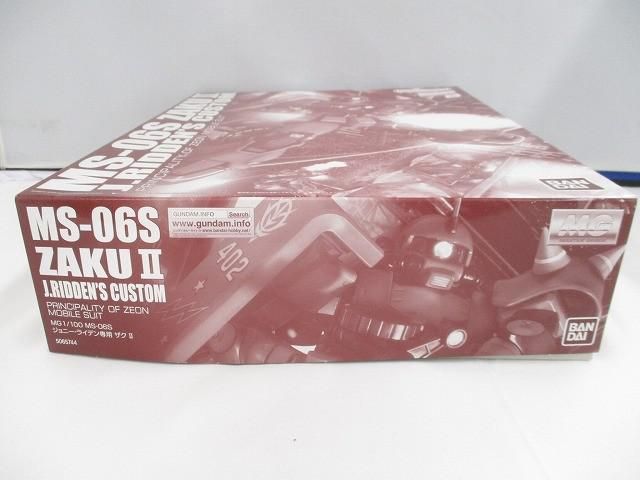 未組立 プラモデル MG 1 100 機動戦士ガンダム ジョニー ライデン ザクII