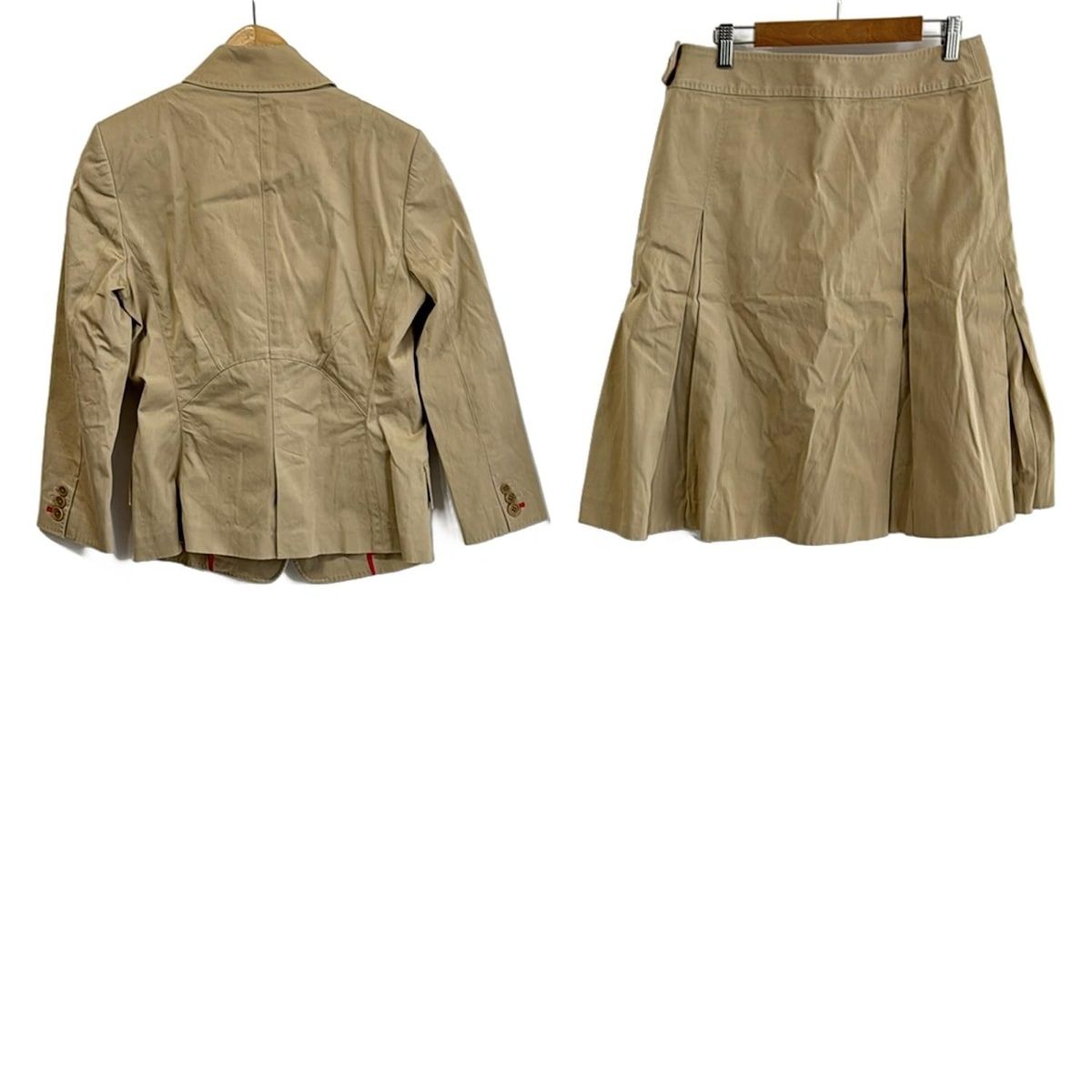 ＊大きいサイズ【ポールスミス】スカートスーツ　バイカラー　42 レディース PaulSmith BLACK(ポールスミスブラック) スカートスーツ レディース