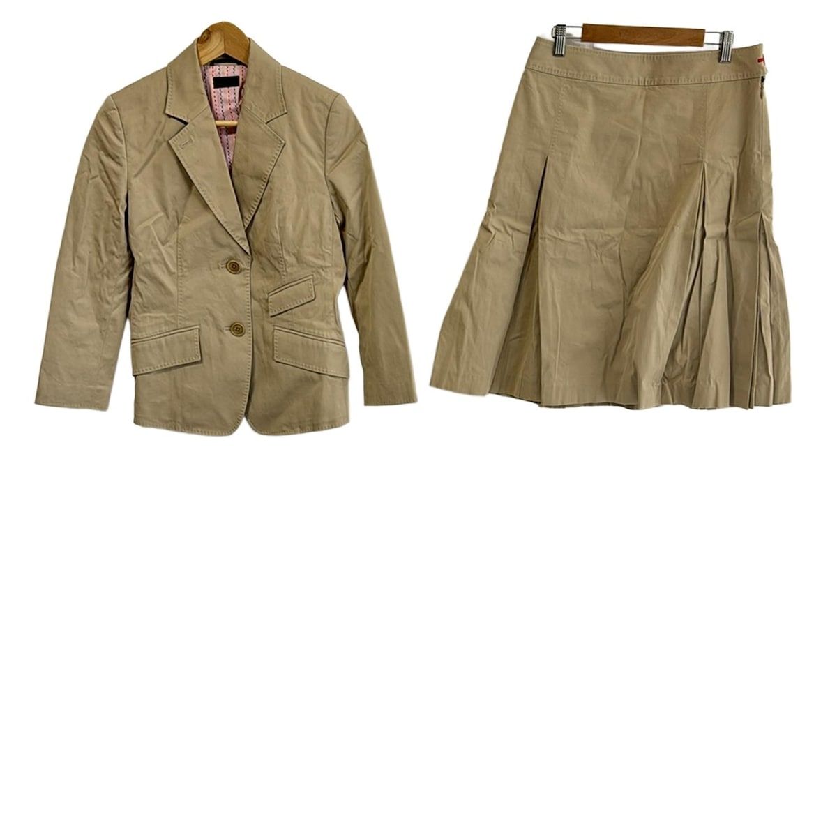 PaulSmith BLACK ポールスミスブラック スカートスーツ レディース ベージュ