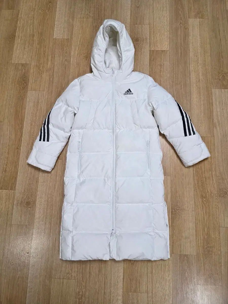 み アディダス ダウンジャケット ロング丈 ダウン キッズ 130