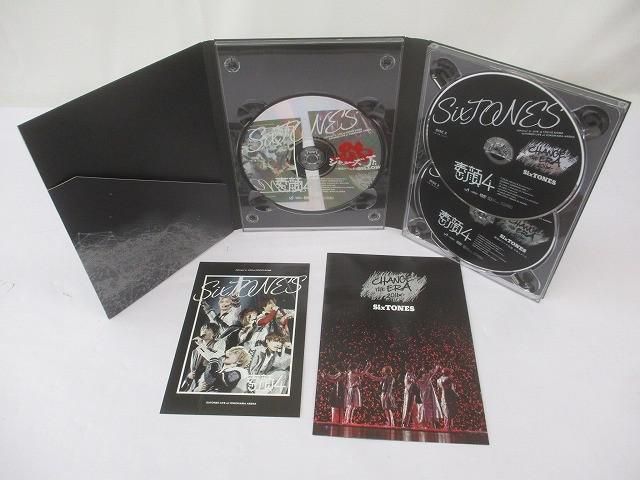 中古品 SixTONES DVD 素顔4 SixTONES盤 3DVD - メルカリ