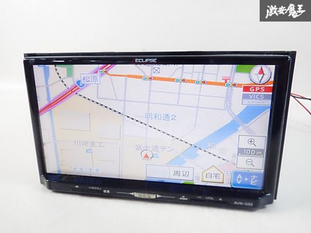 保証付☆動作OK】 ECLIPSE イクリプス SD メモリーナビ 地図データ