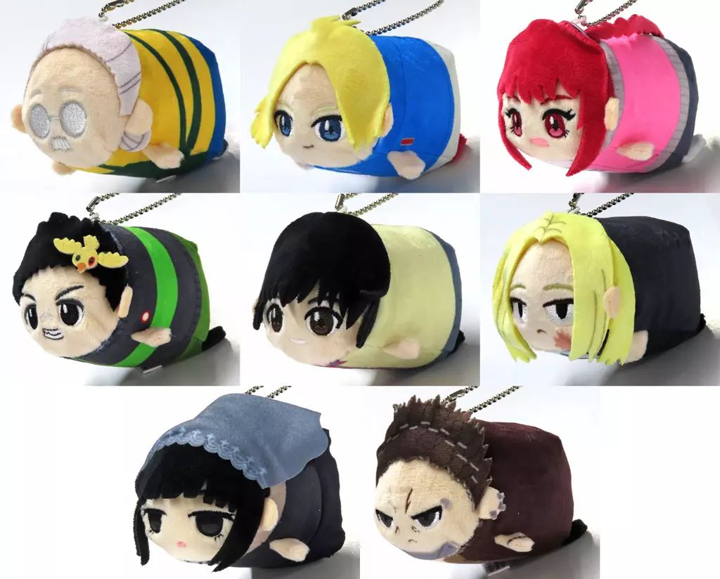 期間限定お値下げ！激レア！早い者勝ち！　のんきなさめくん 中古】キーホルダー 全8種セット 「SAKAMOTO DAYS ごろりんマスコット