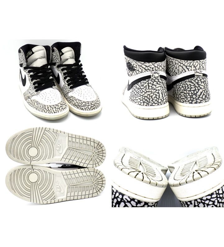 ナイキ NIKE 【 AIR JORDAN 1 HIGH OG White Cement DZ5485 052