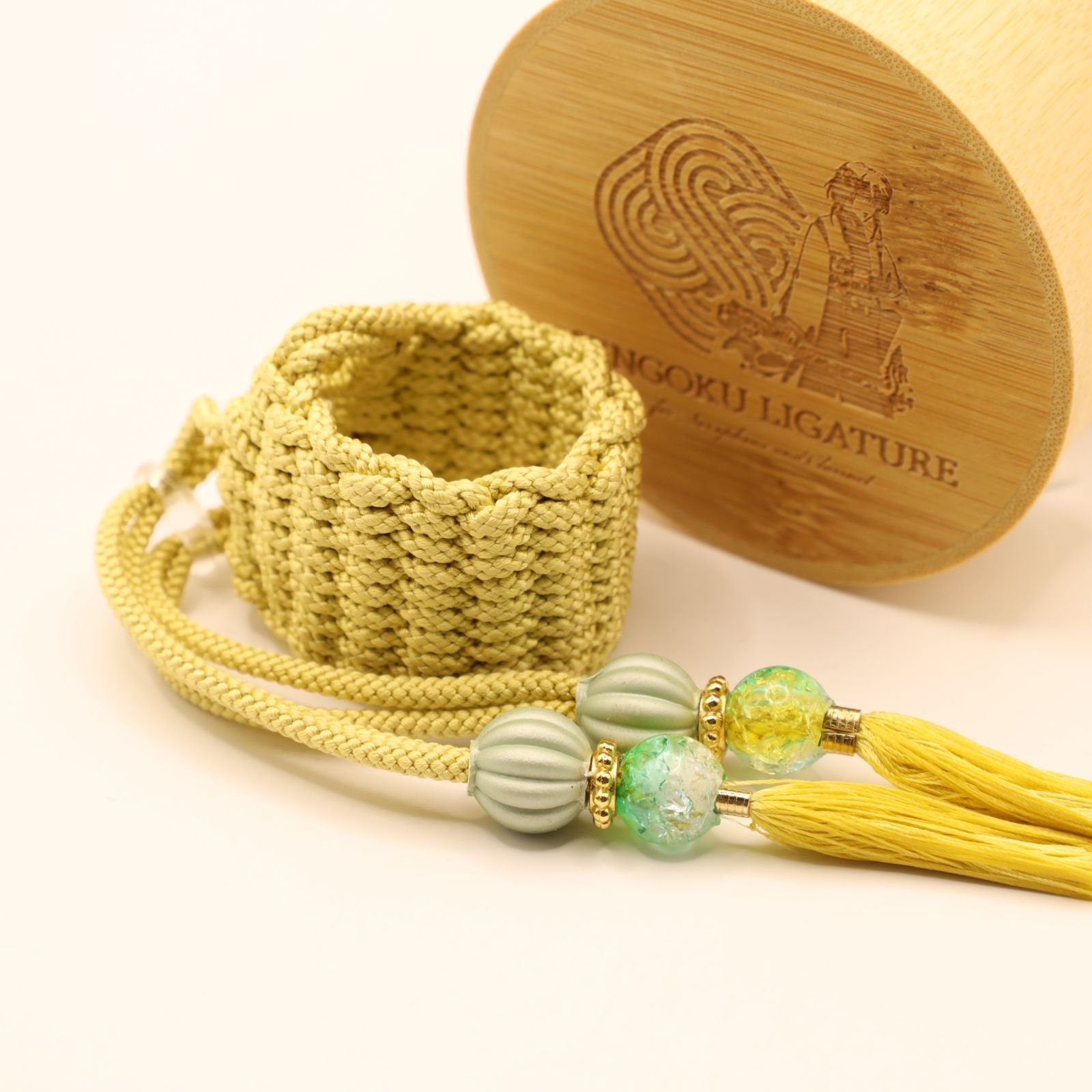 Sengoku Ligature Motonari Green 毛利元就 Baritone Samurai