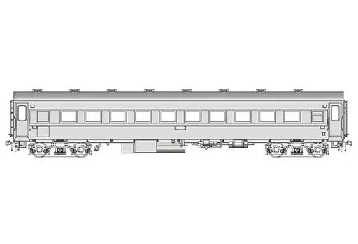 鉄道模型 HOゲージ 1 80 国鉄 オハフ45 100番代 車体 組み立てキット 6004256