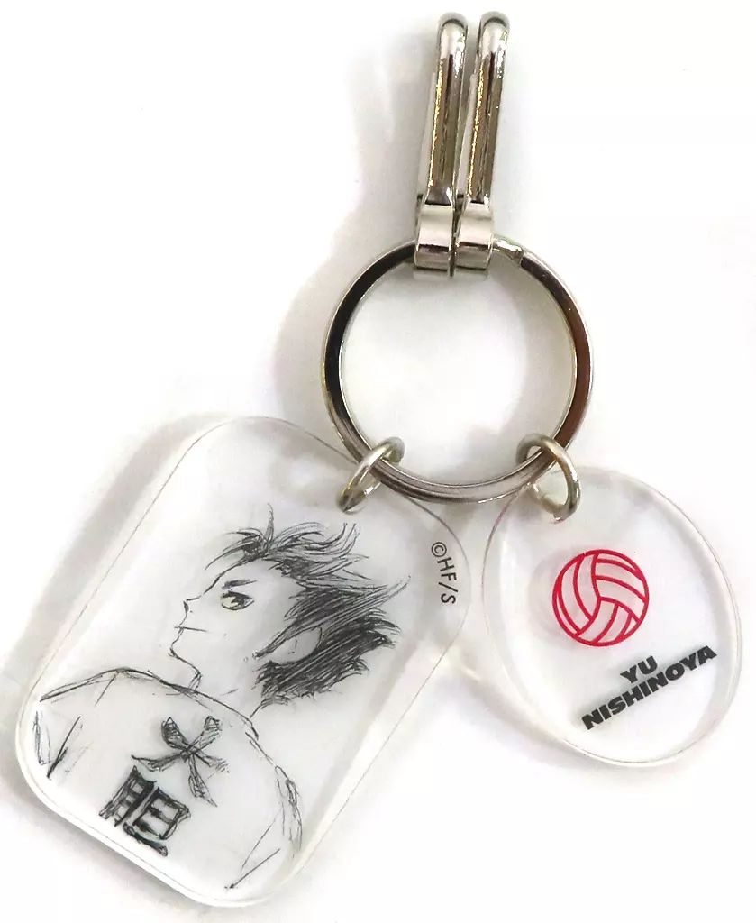 中古】キーホルダー 西谷夕 「ハイキュー!! FAN PARK(ファンパーク