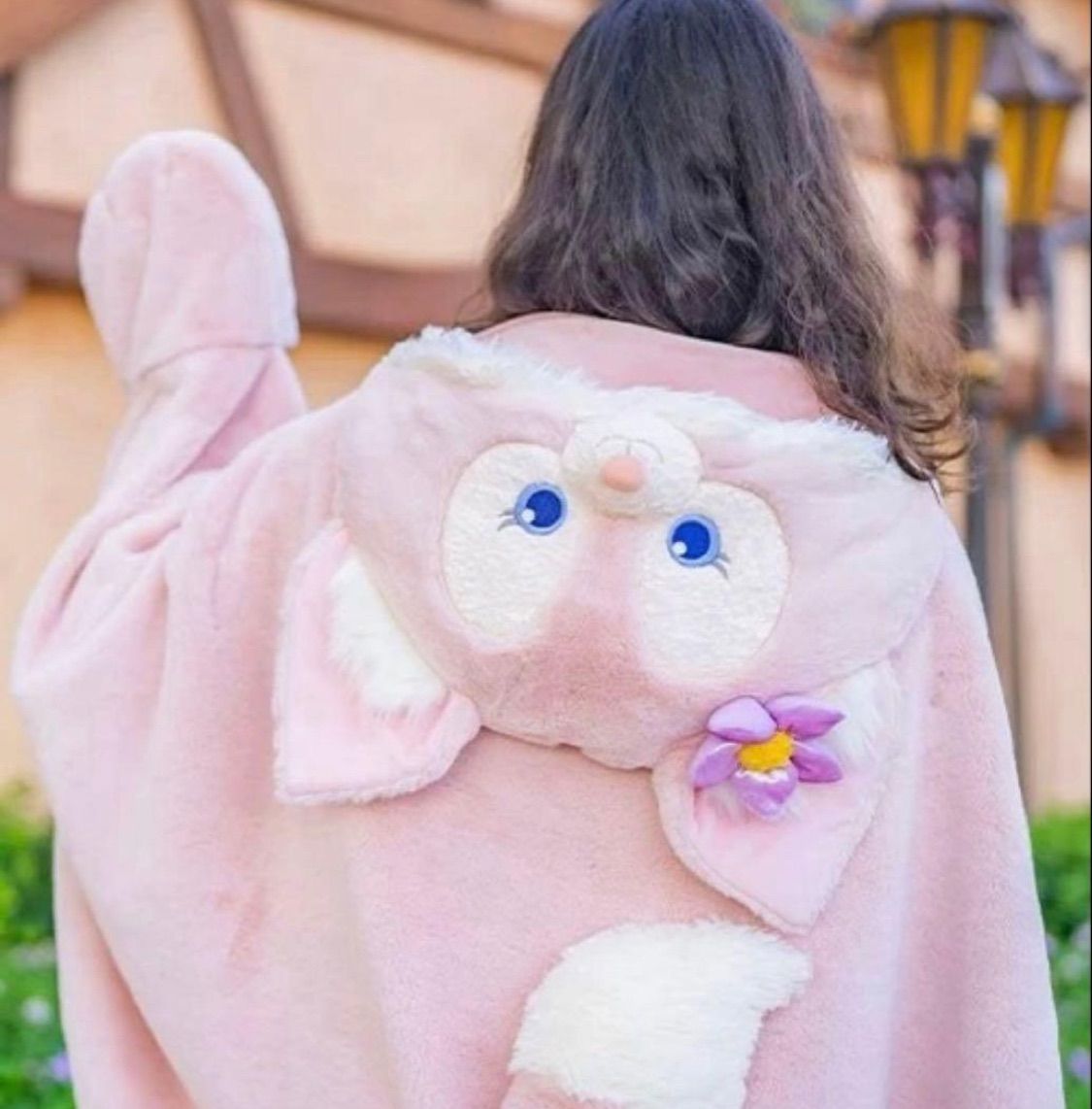 上海ディズニー限定☆リーナベルブランケット☆ポンチョ☆正規品