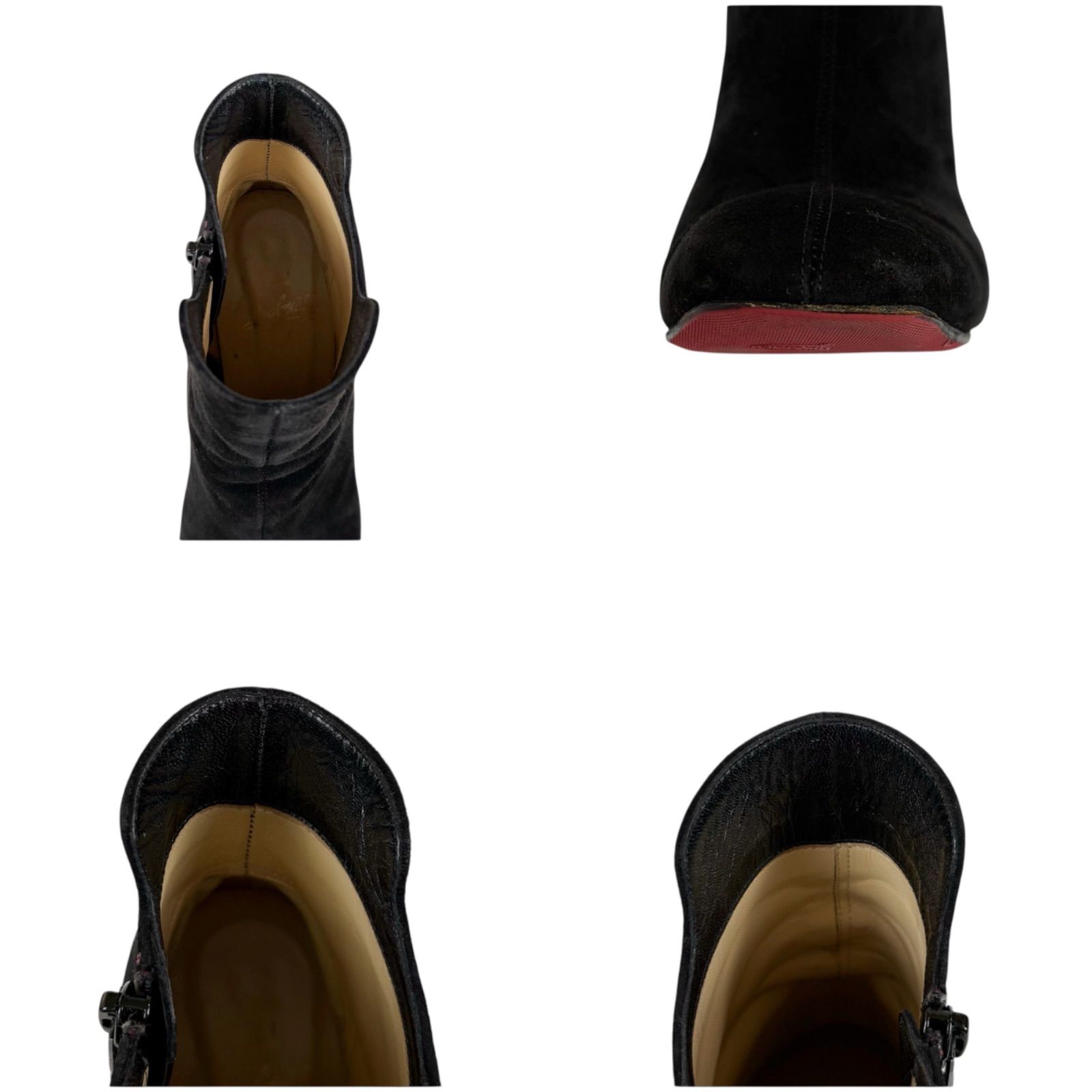 クリスチャンルブタン Christian Louboutin ショートブーツ ブラック