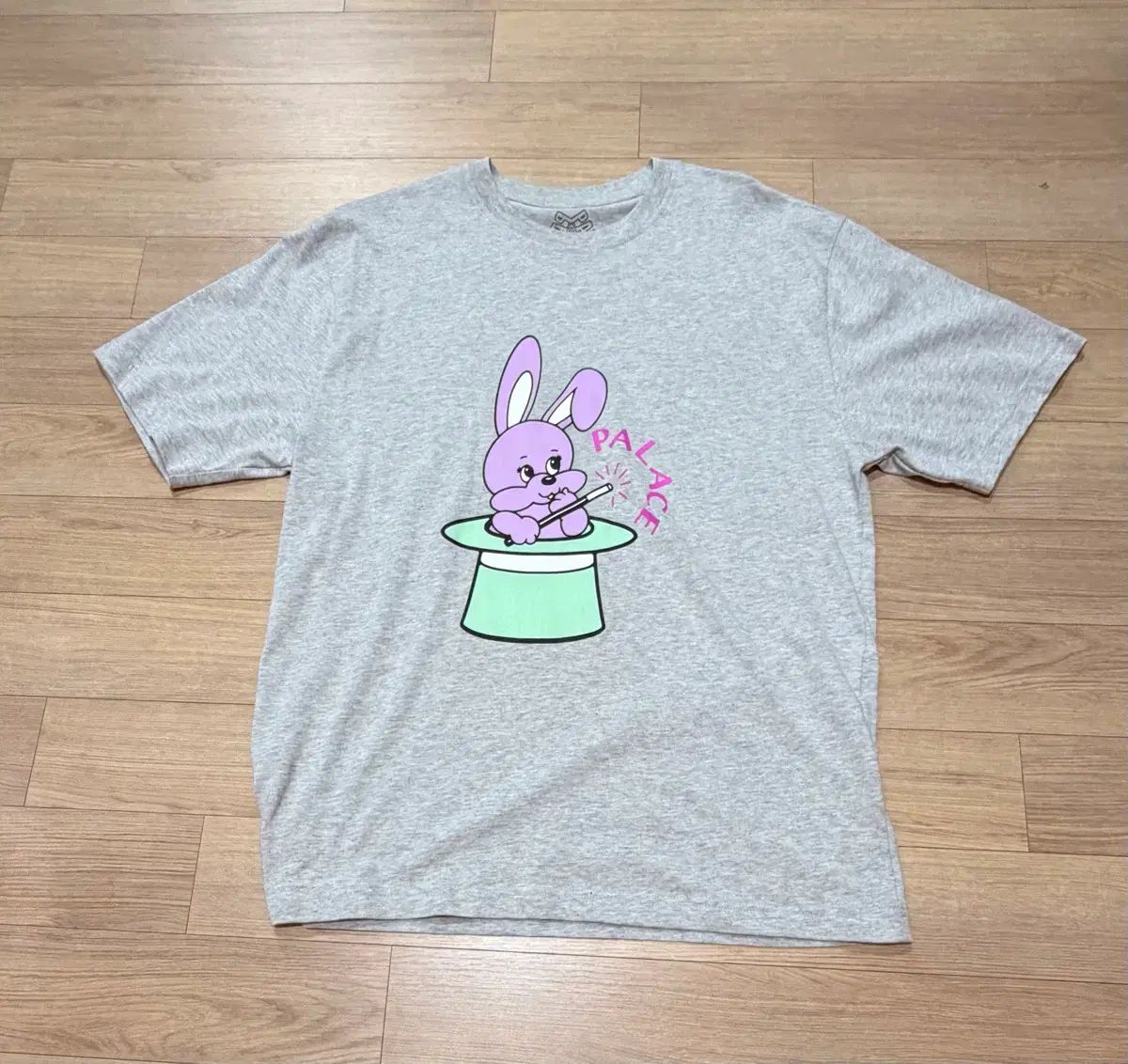パレス BUNNY Tシャツ グレー - 25 SS