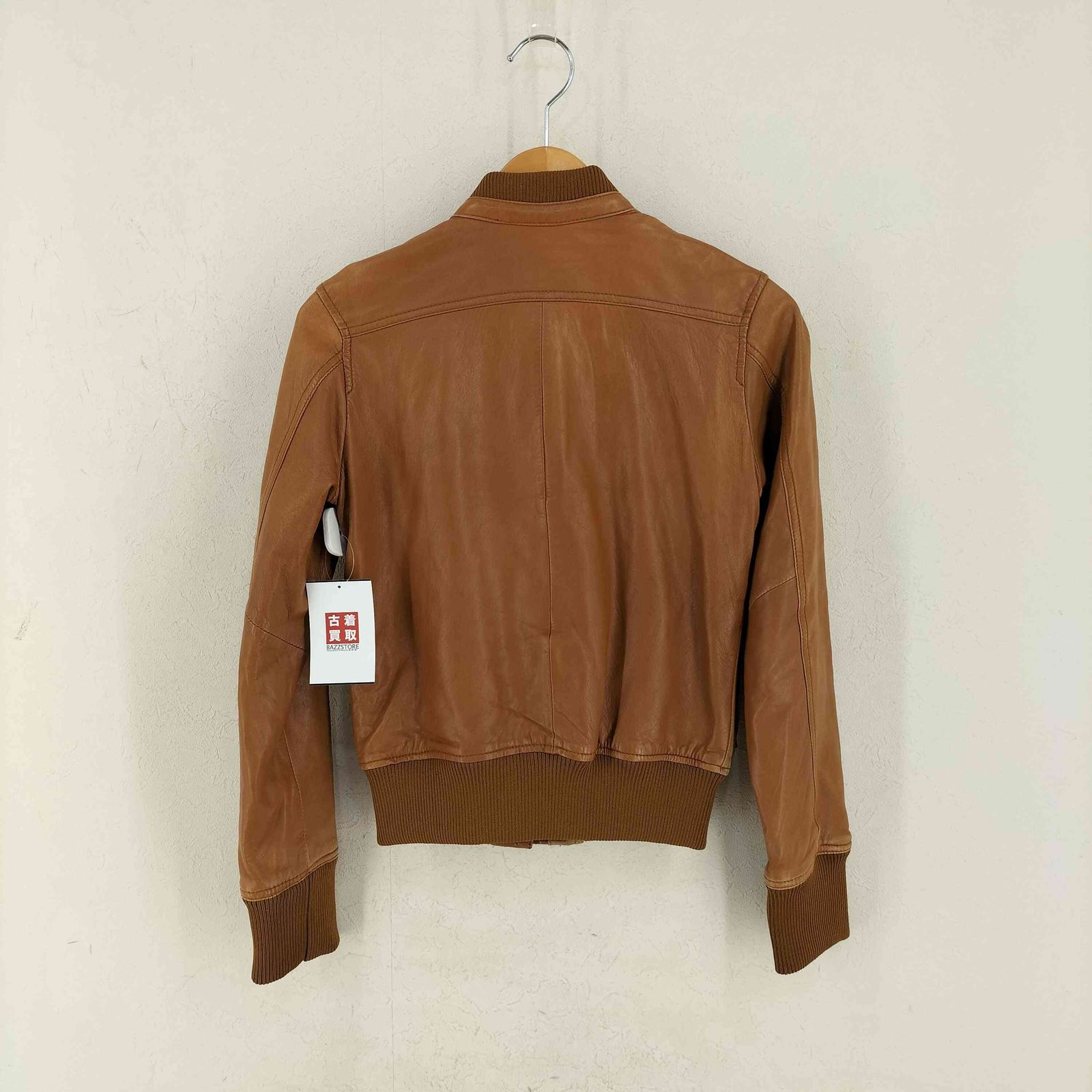 ルシェルブルー LE CIEL BLEU LAMB LEATHER レザージャケット