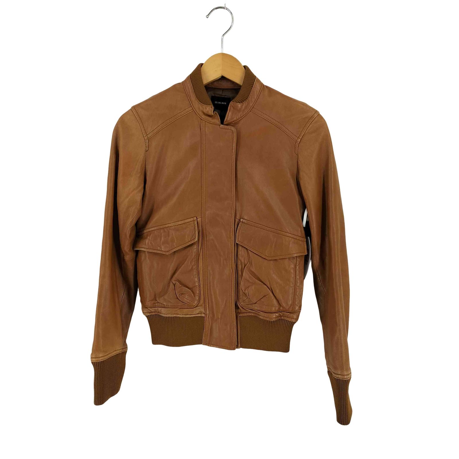 ルシェルブルー LE CIEL BLEU LAMB LEATHER レザージャケット