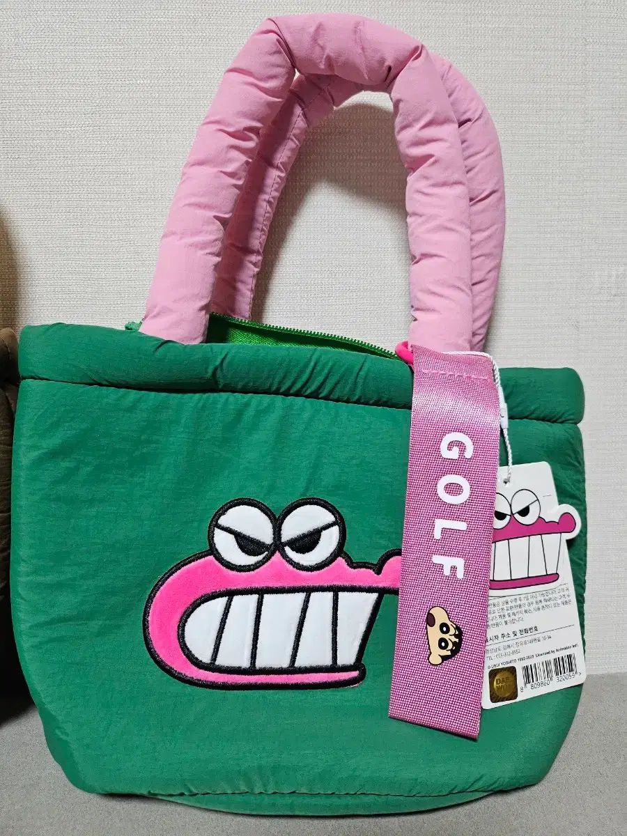 クレヨンしんちゃん ゴルフ バッグ ミニ トートバッグ (新品) - メルカリ
