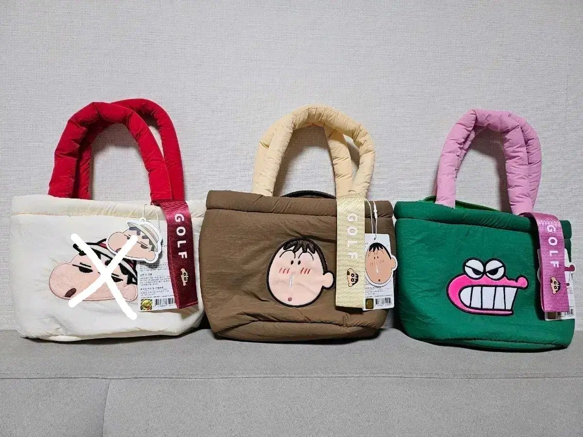 クレヨンしんちゃん ゴルフ バッグ ミニ トートバッグ (新品) - メルカリ