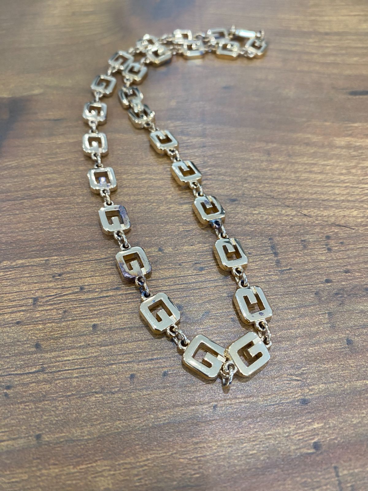 GIVENCHY ジバンシィ Gロゴ チェーンブレスレット ヴィンテージ