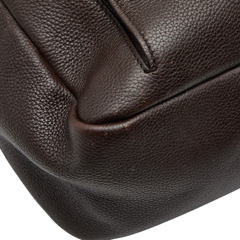 ダンヒル リュック バックパック ブラウン ブラック レザー キャンバス