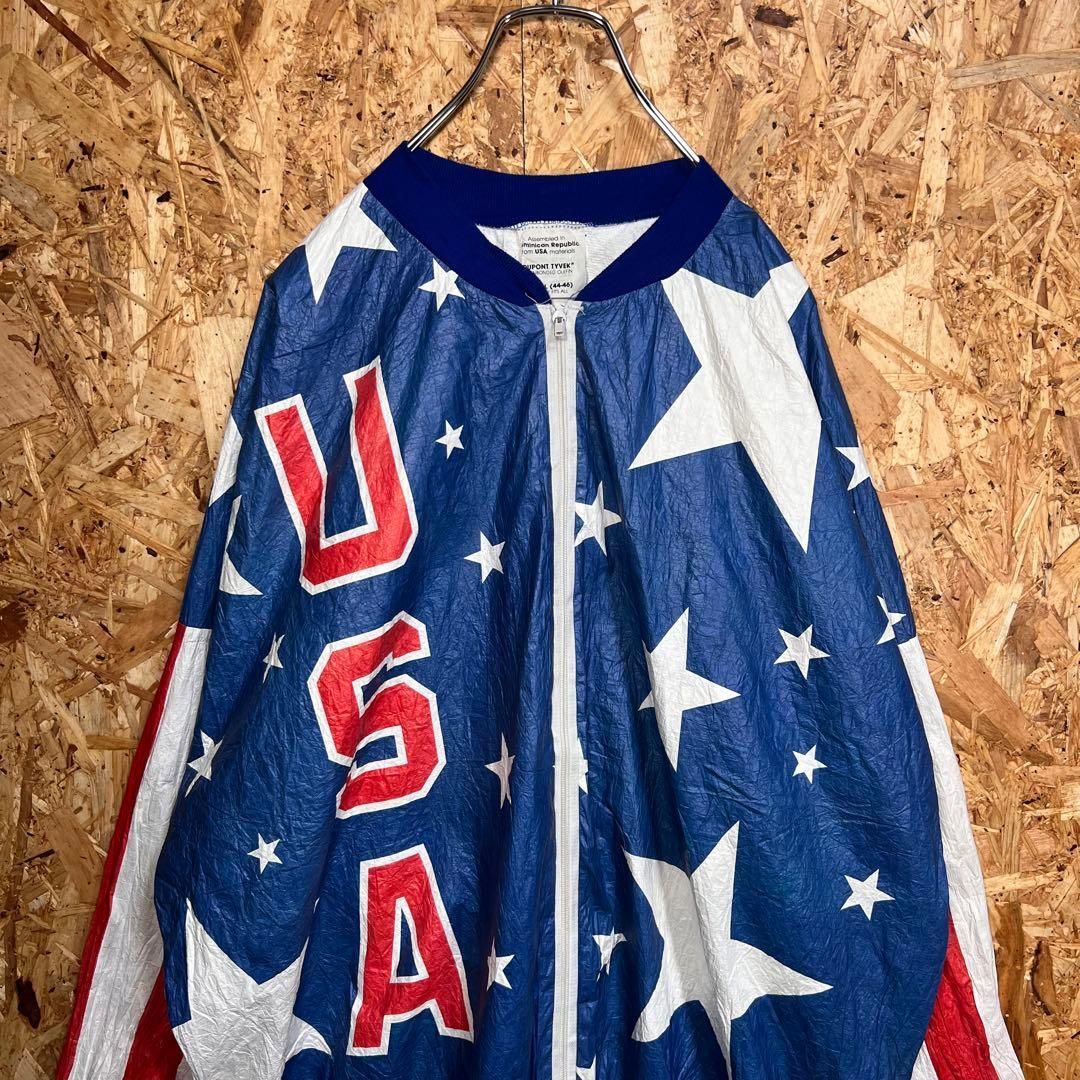 USA】希少 アメリカ オリンピックデザイン ペーパージャケット USA】希少 アメリカ オリンピックデザイン ペーパージャケット