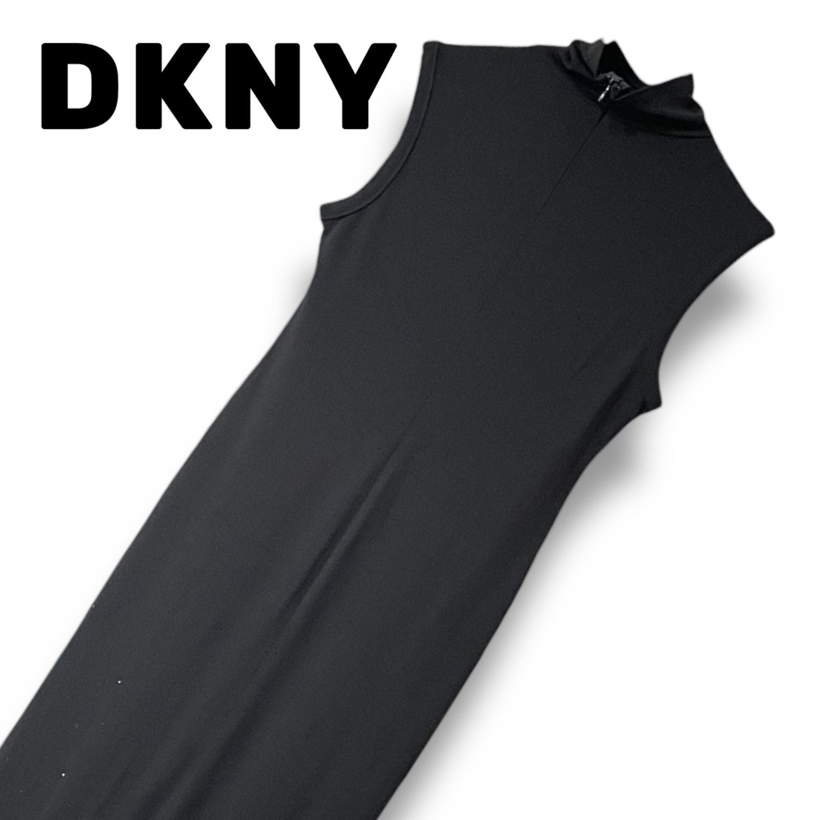 DKNY ダナ キャラン ニューヨーク ブラック ロングワンピース