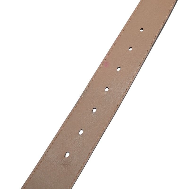  グッチ GGマーモント 400593 ベージュ レザー レディース GUCCI 1 0245281 ベルト 小物
