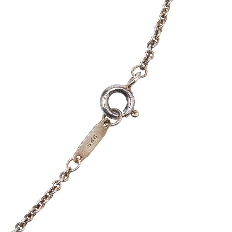 ティファニー ダブルクロス ペンダントネックレス SV925 シルバー