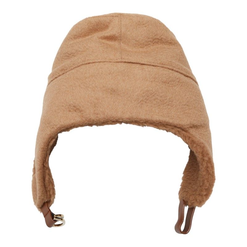 マックスマーラ テディ トラッパーハット フライトキャップ サイズ57 ブラウン キャメル レディース MAX MARA 228 45925