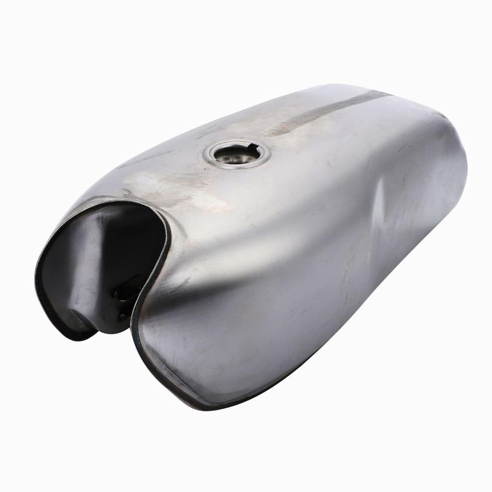 バイク用 燃料タンク 9L 2.4ガロン 未塗装 カフェレーサー 汎用