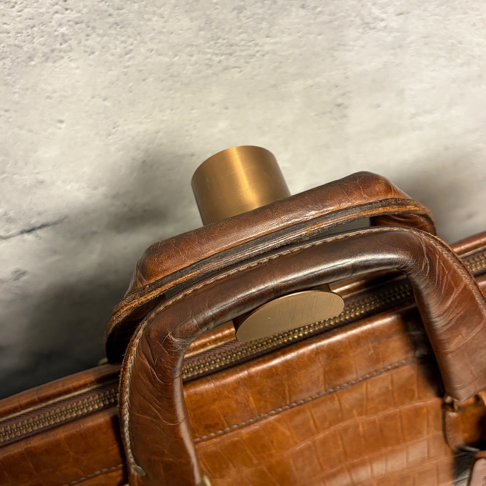 ✨Felisi フェリージ 本革 ビジネスバッグ ブラウン レザー 通勤 A4