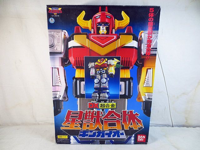 バンダイ DX超合金 星獣戦隊ギンガマン 星獣合体 ギンガイオー GD-11