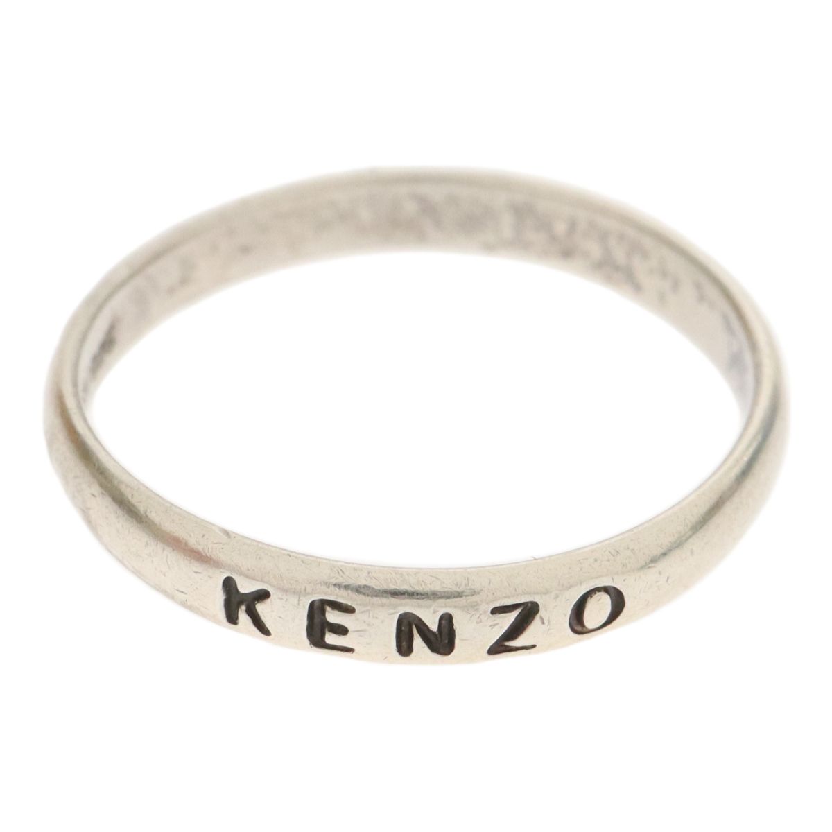 ケンゾー ロゴ リング 7号 KENZO SILVER 925 KENZO ケンゾー SV925 SILVER シルバー ロゴ入り リング 指輪