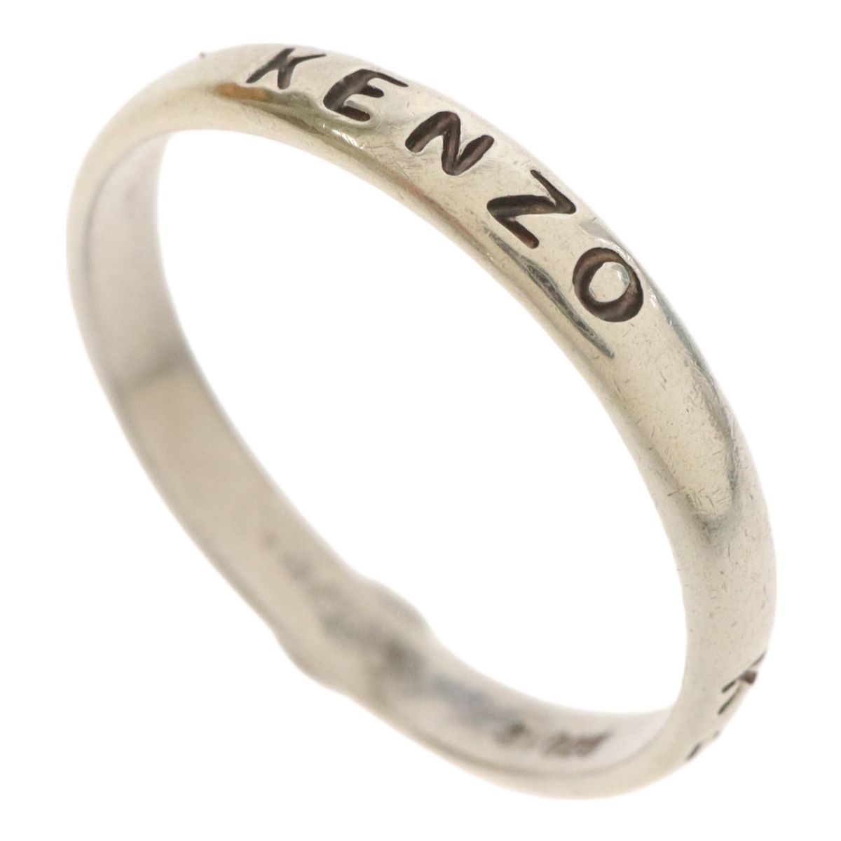 KENZO ケンゾー SV925 SILVER シルバー ロゴ入り リング 指輪