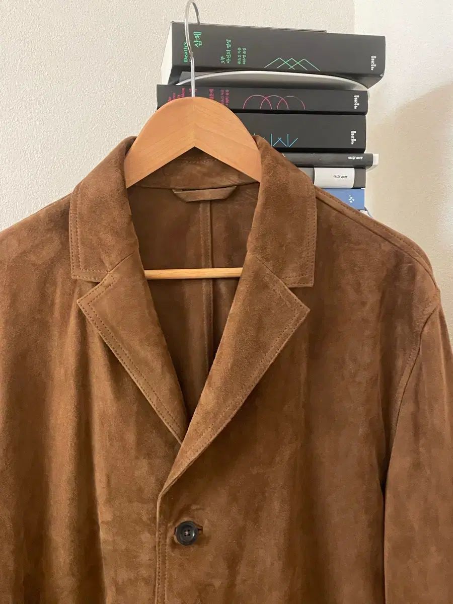 マッシモ ドゥッティ スウェード ブレーザー XL