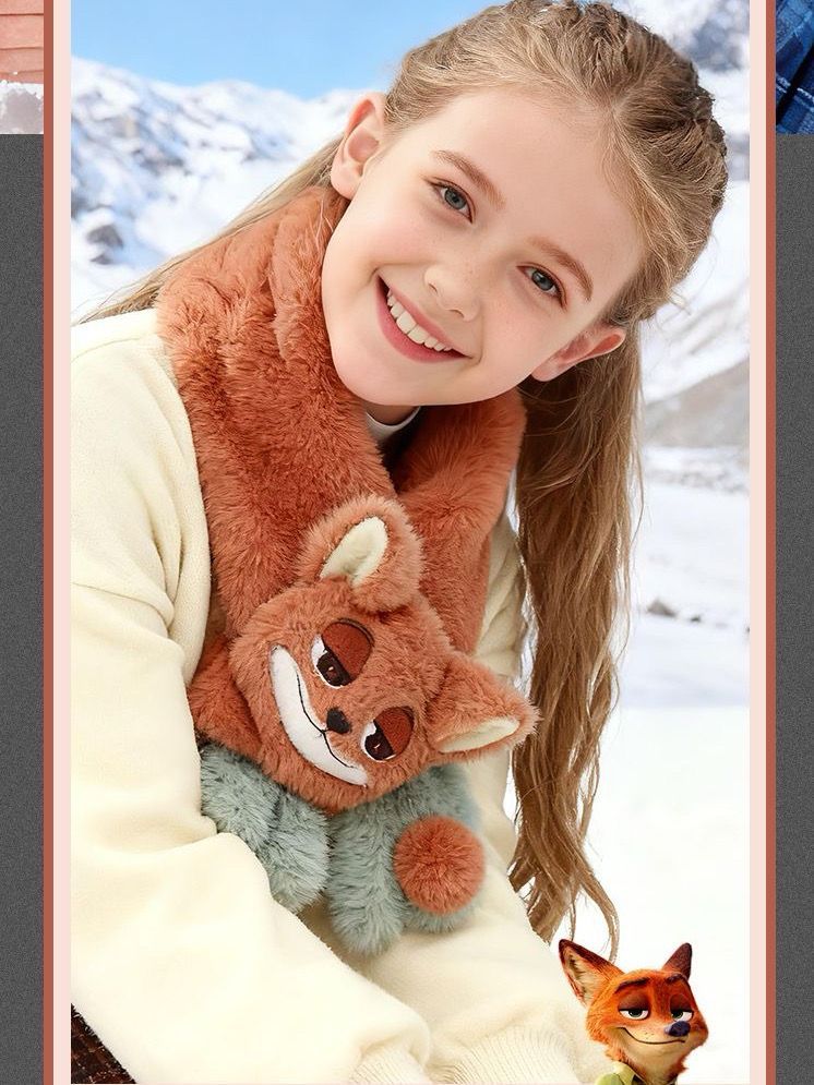 ジュディ マフラー ティペット 冬 新品未使用 ズートピア 公式