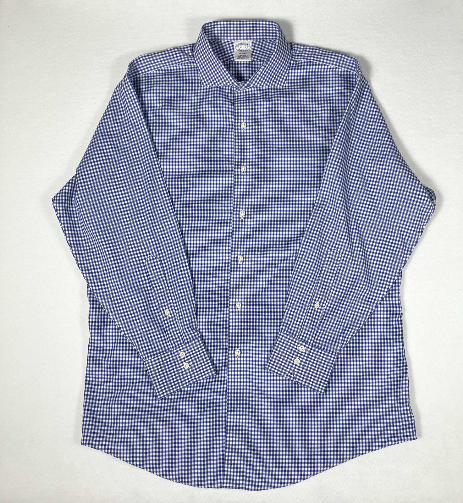 Brooks Brothers ワイドカラーシャツ 17-33 / Supima Cotton / Regent