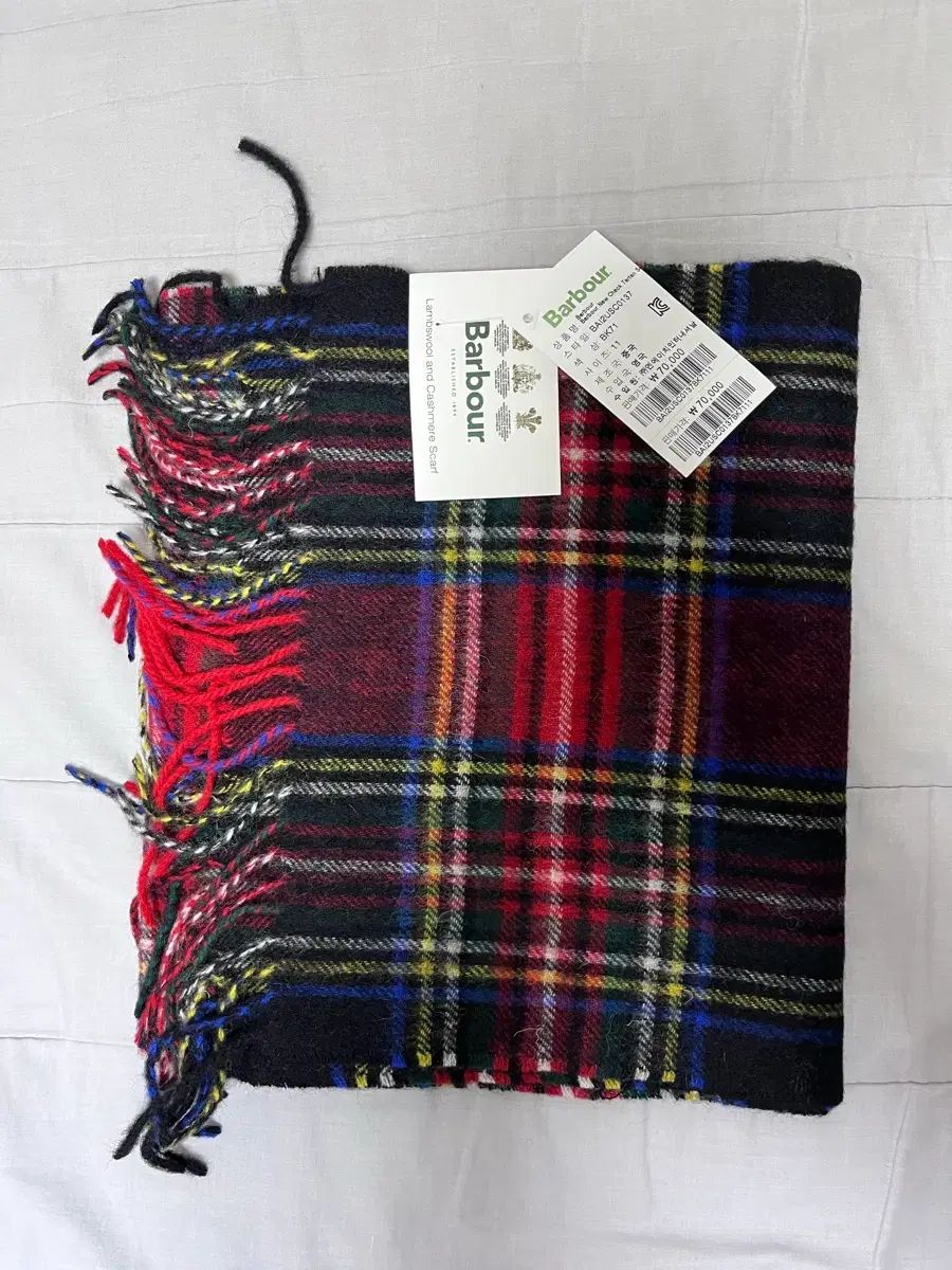 バブアー ウール カシミアマフラー 新商品