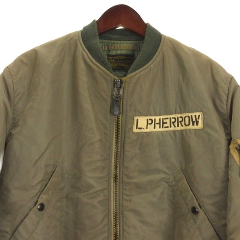 フェローズ PHERROWS PHERROW'S MA-1 中綿 ブルゾン ジャケット MIL-J