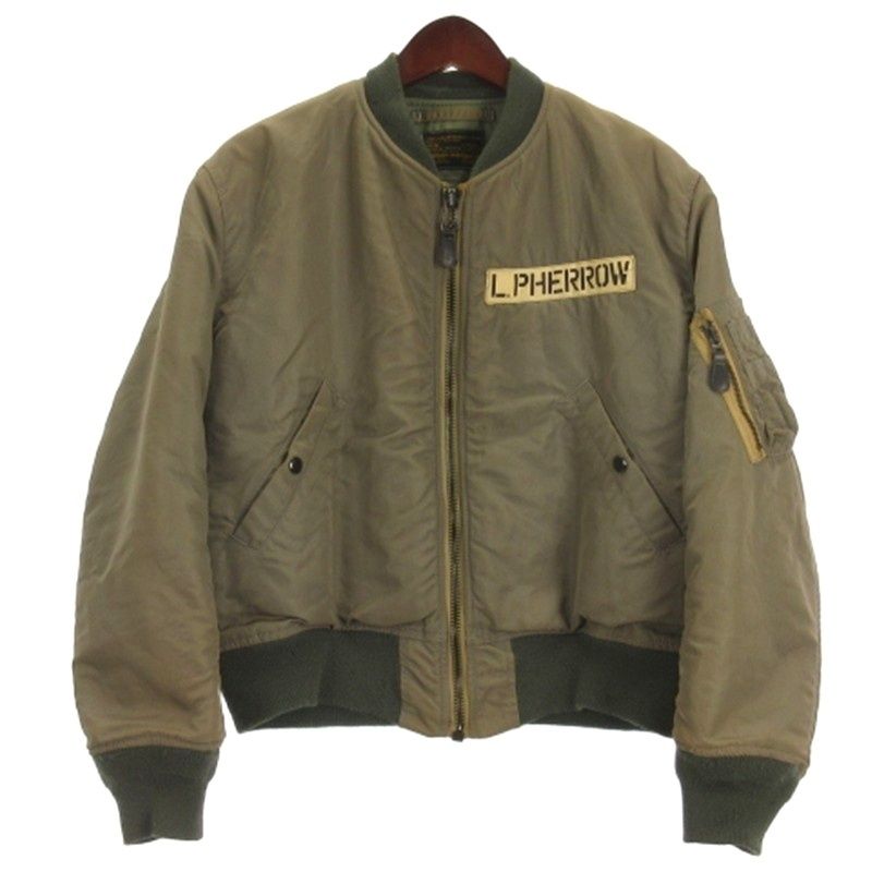 フェローズ PHERROWS PHERROW'S MA-1 中綿 ブルゾン ジャケット MIL-J