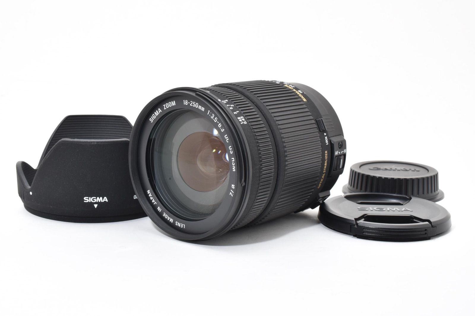 ☆外観美品☆ SIGMA シグマ 18-250mm F3.5-6.3 DC MACRO OS HSM For
