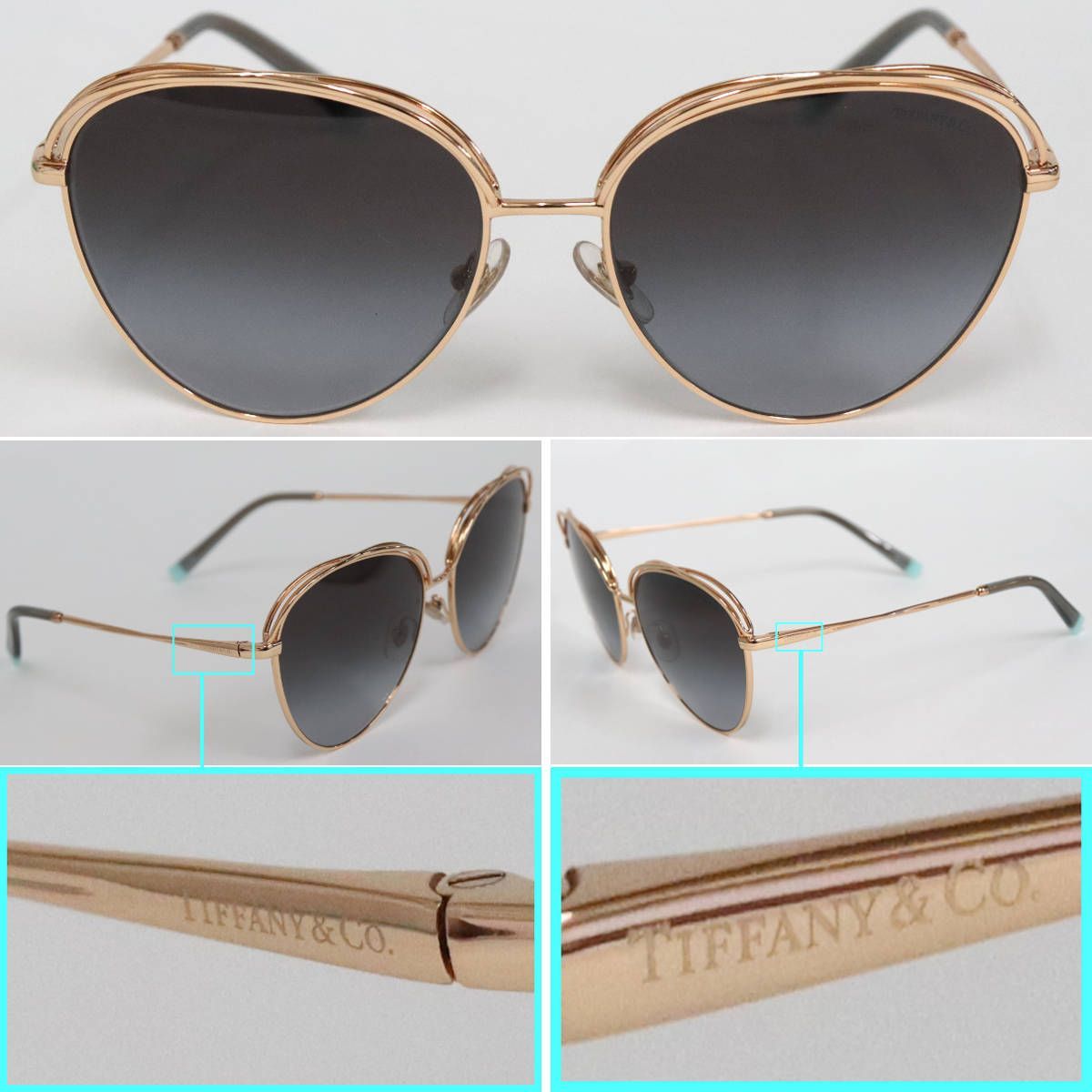 ティファニー サングラス 6105/3C 58□16 140 3N(TF3075) - メルカリ