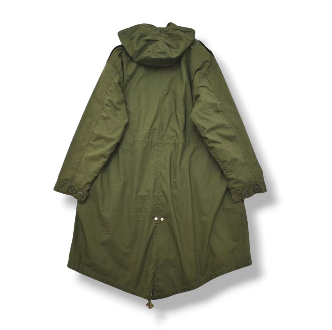 定番】 ヒューストン Houston M-51青島コート パーカー ウールライナー