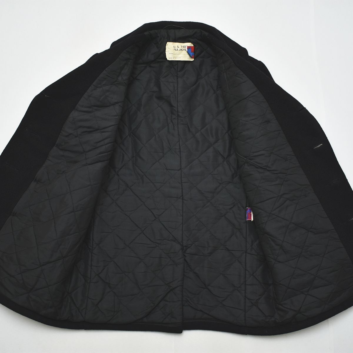定番】 USA製 ショット Schott 740N PEA JACKET ピーコート メルトン