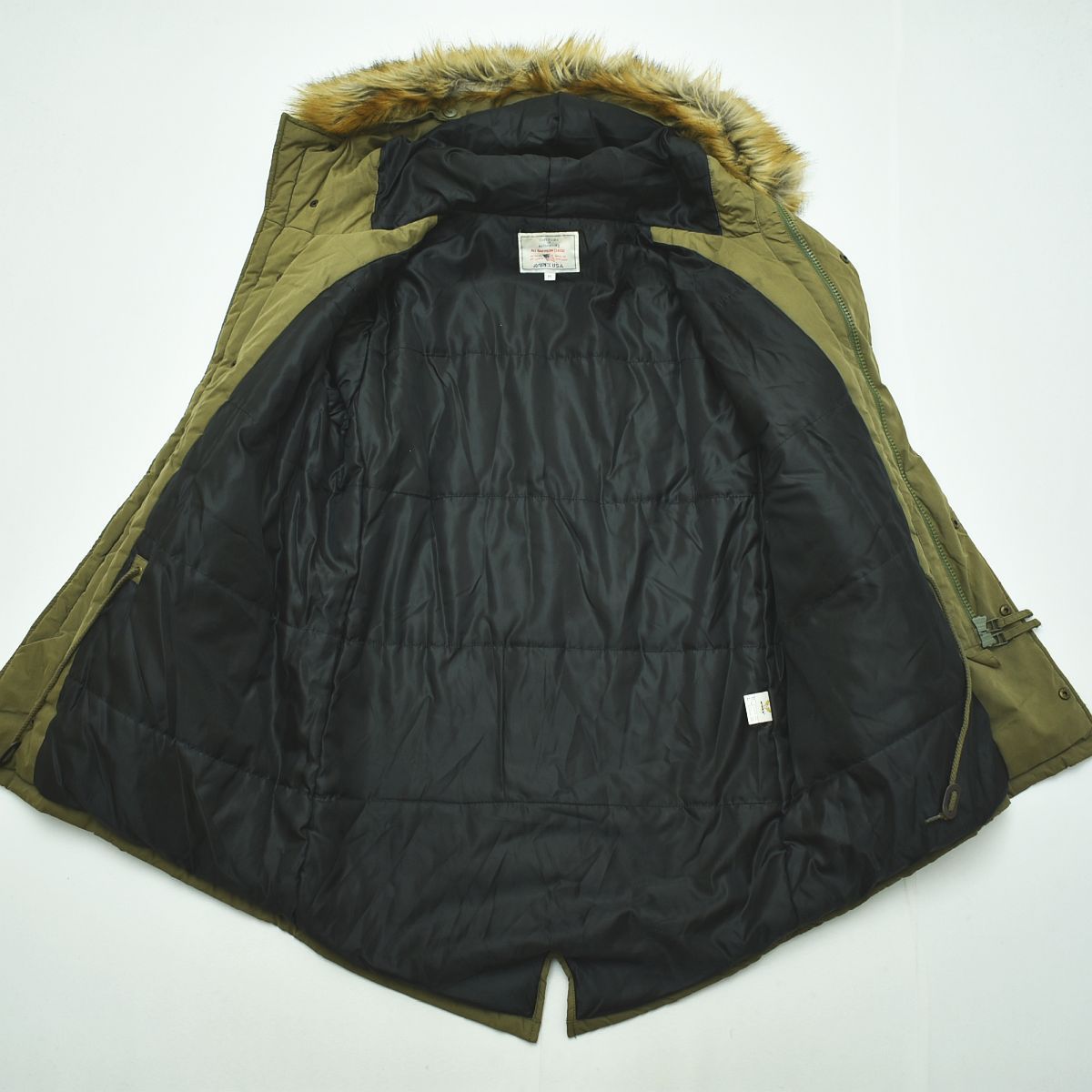 AVIREX USA モッズコート オリーブ AVIREX（アヴィレックス） モッズコート MEDIUM オリーブ メンズ