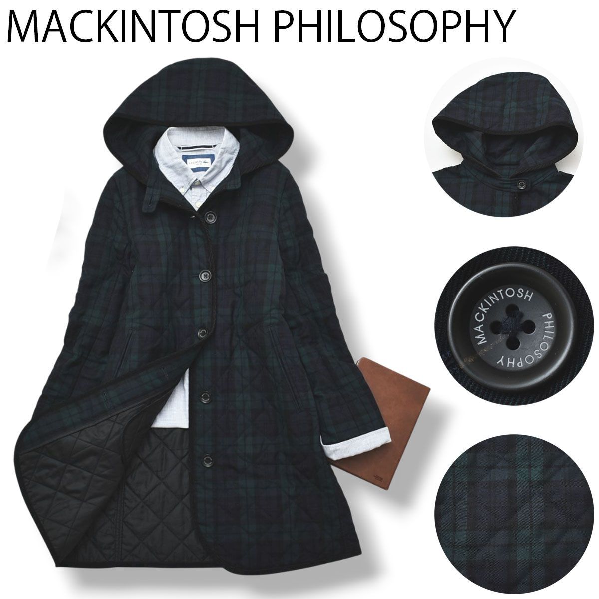 マッキントッシュフィロソフィー MACKINTOSH PHILOSOPHY フード付き