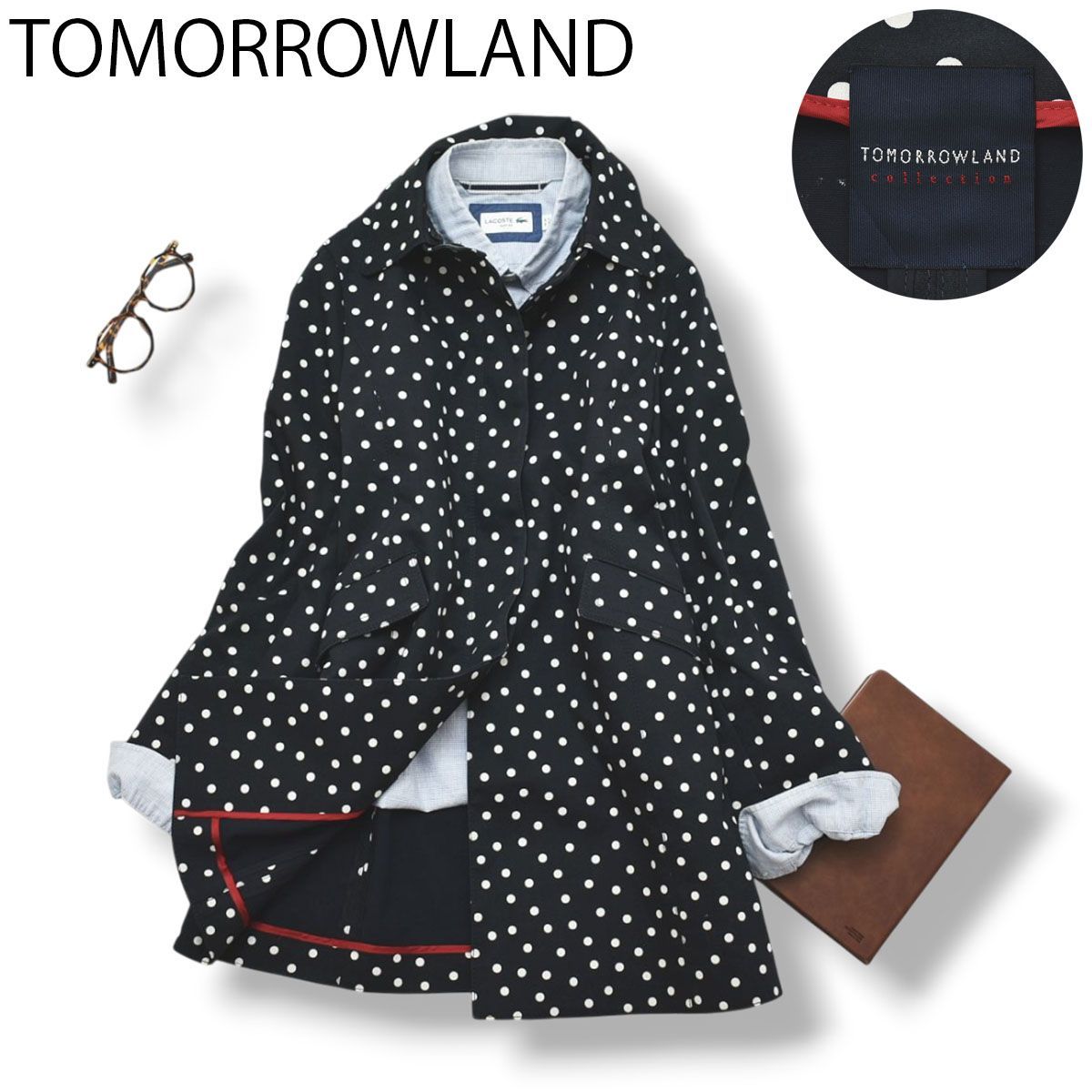 日本製 トゥモローランド TOMORROWLAND collection Aライン ステン 