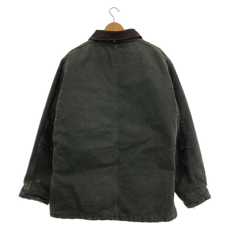 00 s Carhartt トラディショナルコート キルティング サイズXL ダークグリーン カーハート 91
