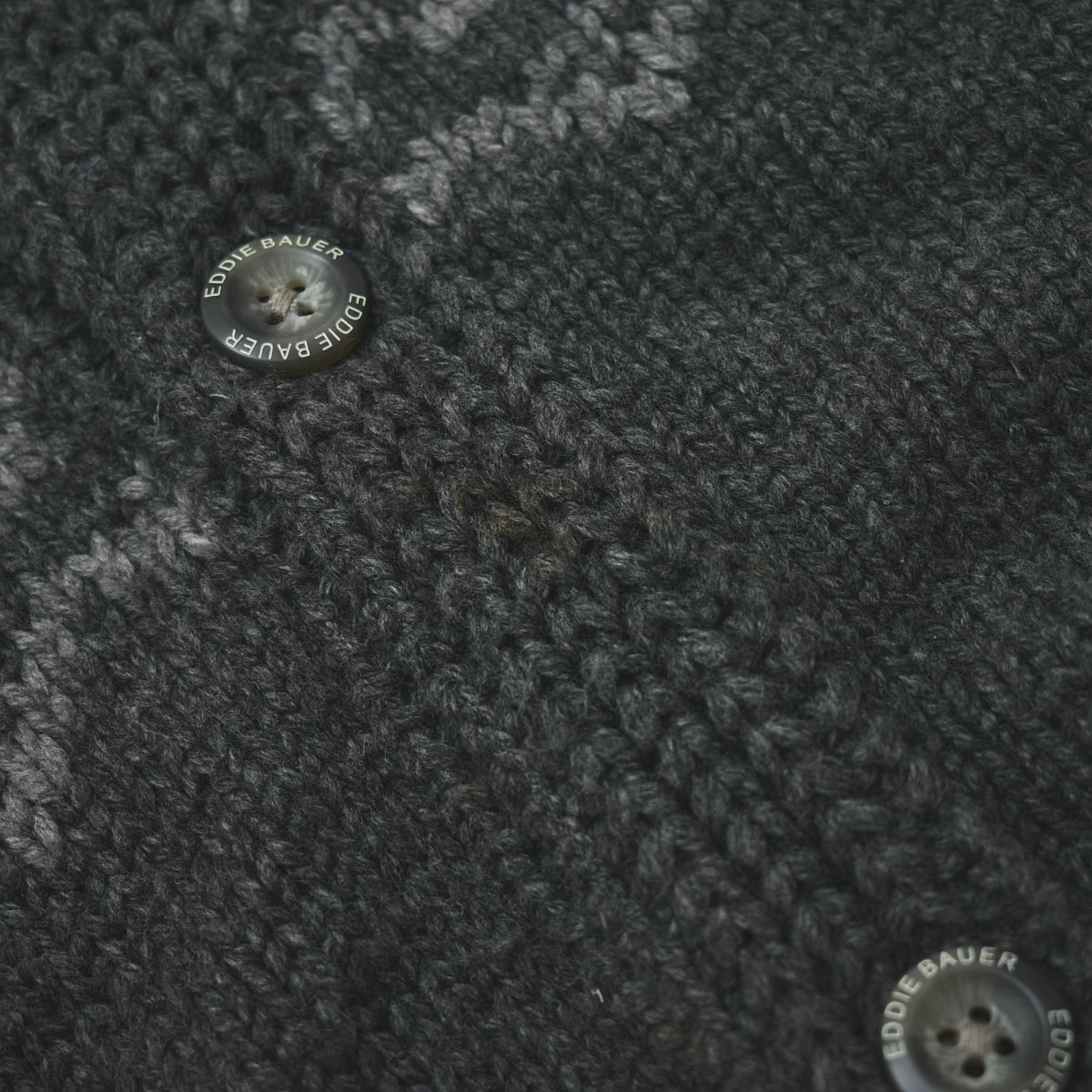 ショールカラー 】 エディーバウアー Eddie bauer ウール ニット