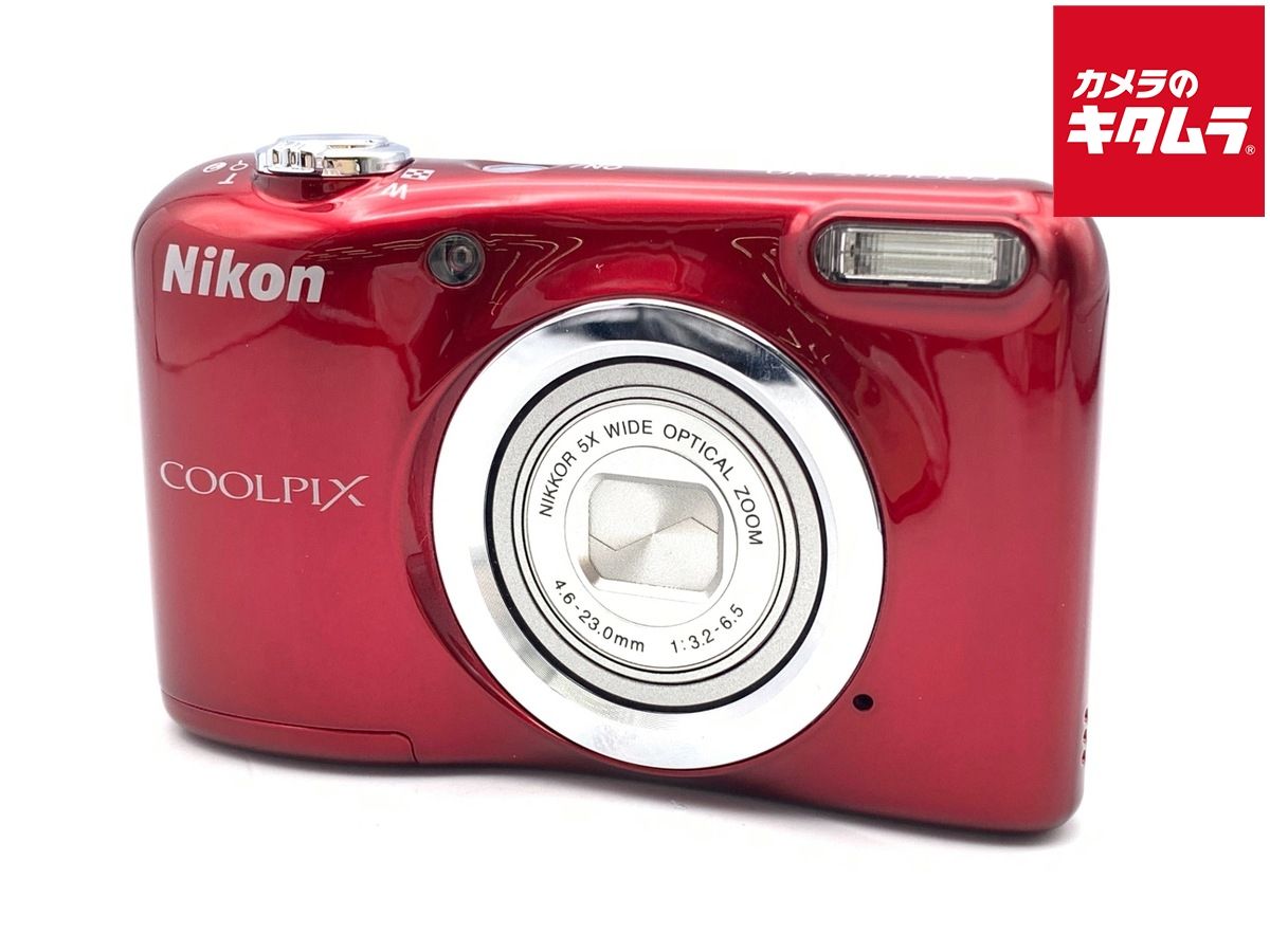 中古】 【良品】 ニコン COOLPIX A10 レッド - メルカリ