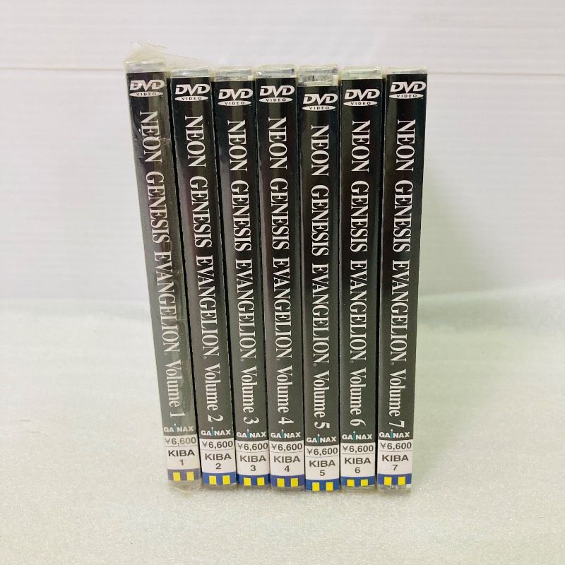 DVD】【全7巻セット】【Vol.2〜Vol.7未開封】NEON GENESIS EVANGELION